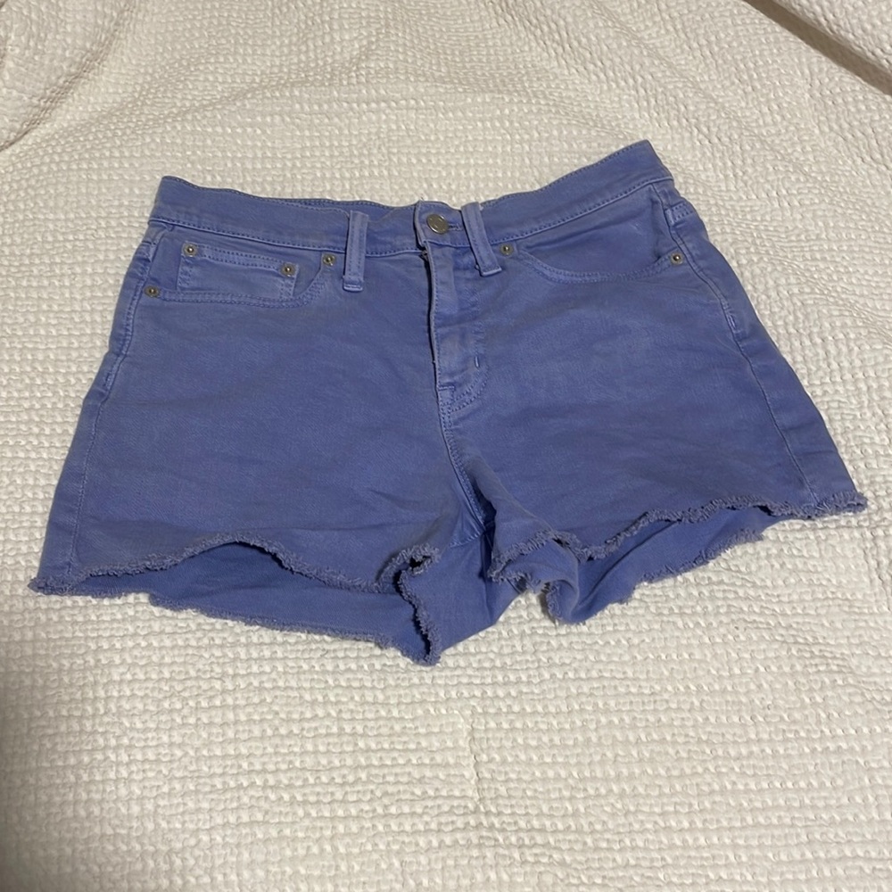J. Crew purple lavender jean shorts women’s